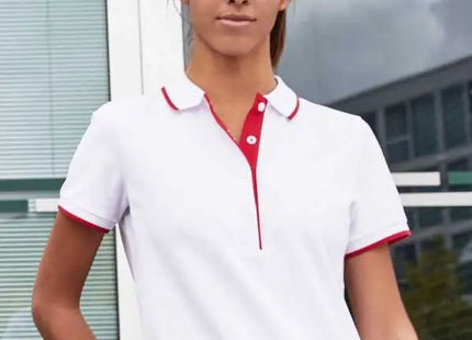 Polo personalizzabile Ladies' Polo Stripe JN727 - Ladies' Polo Stripe