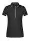 Polo personalizzabile Ladies' Polo Stripe JN727 - black/silver