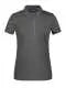 Polo personalizzabile Ladies' Polo Stripe JN727 - graphite/aqua