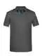 Polo personalizzabile Men's Polo Stripe JN728 - graphite/aqua