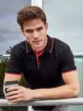 Polo personalizzabile Men's Polo Stripe JN728 - Men's Polo Stripe