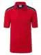Polo personalizzabile Men's Workwear Polo - Color JN858 - red/navy