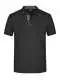 Polo personalizzabile Men's Plain Polo JN964 - black/black/white