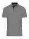 Polo personalizzabile Men's Plain Polo JN964 - light-melange/black