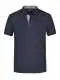 Polo personalizzabile Men's Plain Polo JN964 - navy/red-navy-white