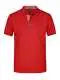 Polo personalizzabile Men's Plain Polo JN964 - red/red-white