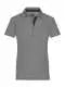 Polo personalizzabile Ladies' Plain Polo JN969 - light-melange/black