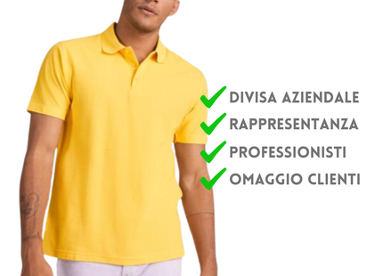 Polo personalizzate Roly a maniche corte | Cod. R66321Z1