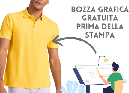 Polo personalizzate Roly a maniche corte | Cod. R66321Z1