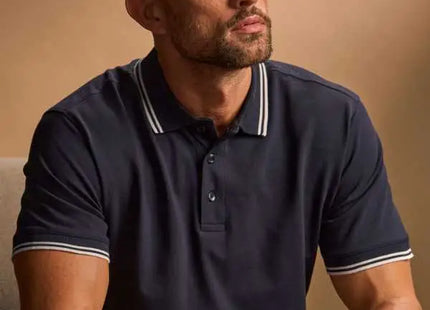 Polo personalizzabile Luxury Stripe Stretch Polo TJ1407