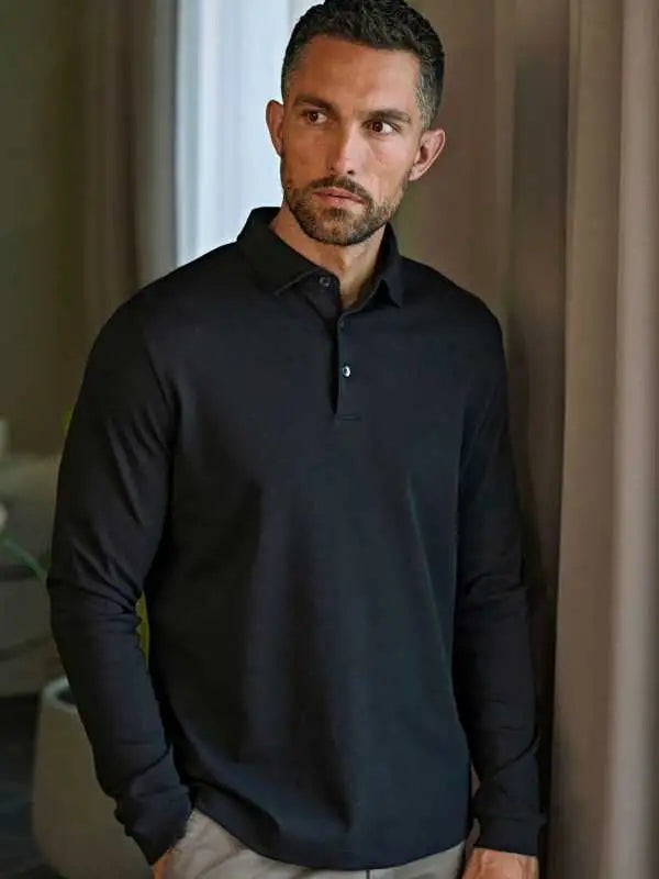 Polo personalizzabile Pima Cotton Long Sleeve Polo TJ1442