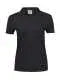 Polo personalizzabile Ladiess Luxury Stretch Polo TJ145 - Black