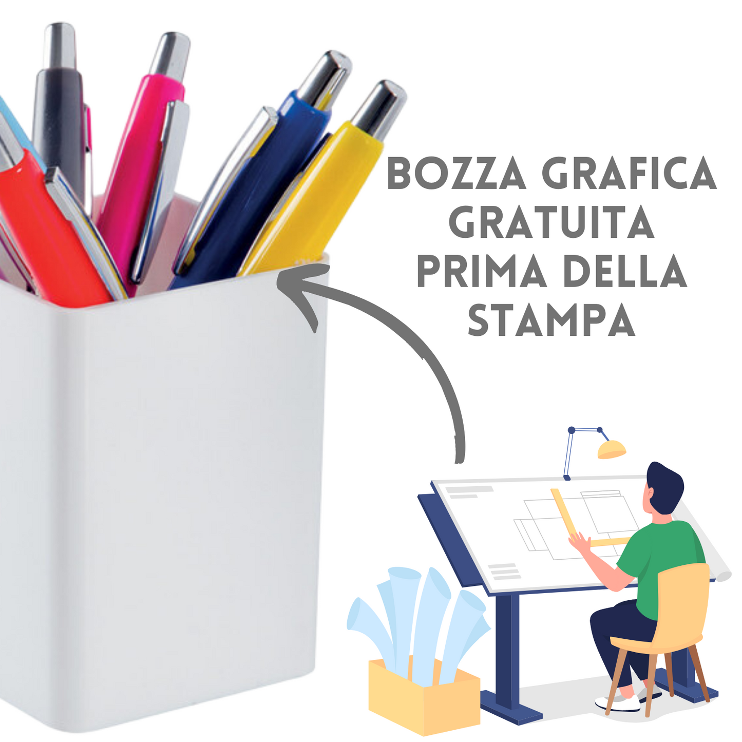 Portapenne personalizzato PH550