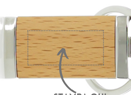 Portachiavi in legno 5796