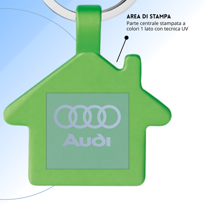 Portachaivi a forma di casa personalizzati | Cod. PE010
