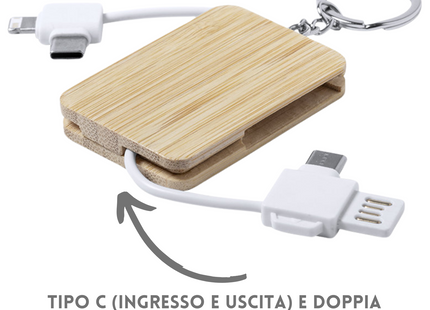 Portachiavi cavo caricatore 6925