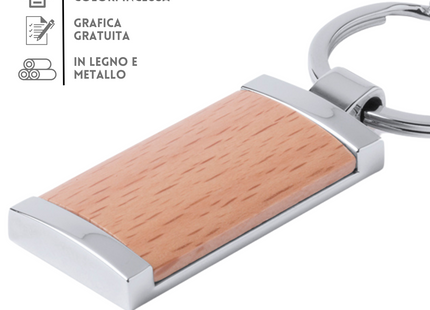 Portachiavi in legno 5796