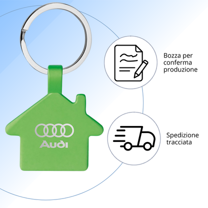 Portachaivi a forma di casa personalizzati | Cod. PE010