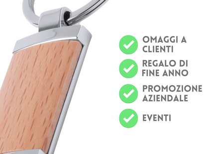 Portachiavi in legno 5796