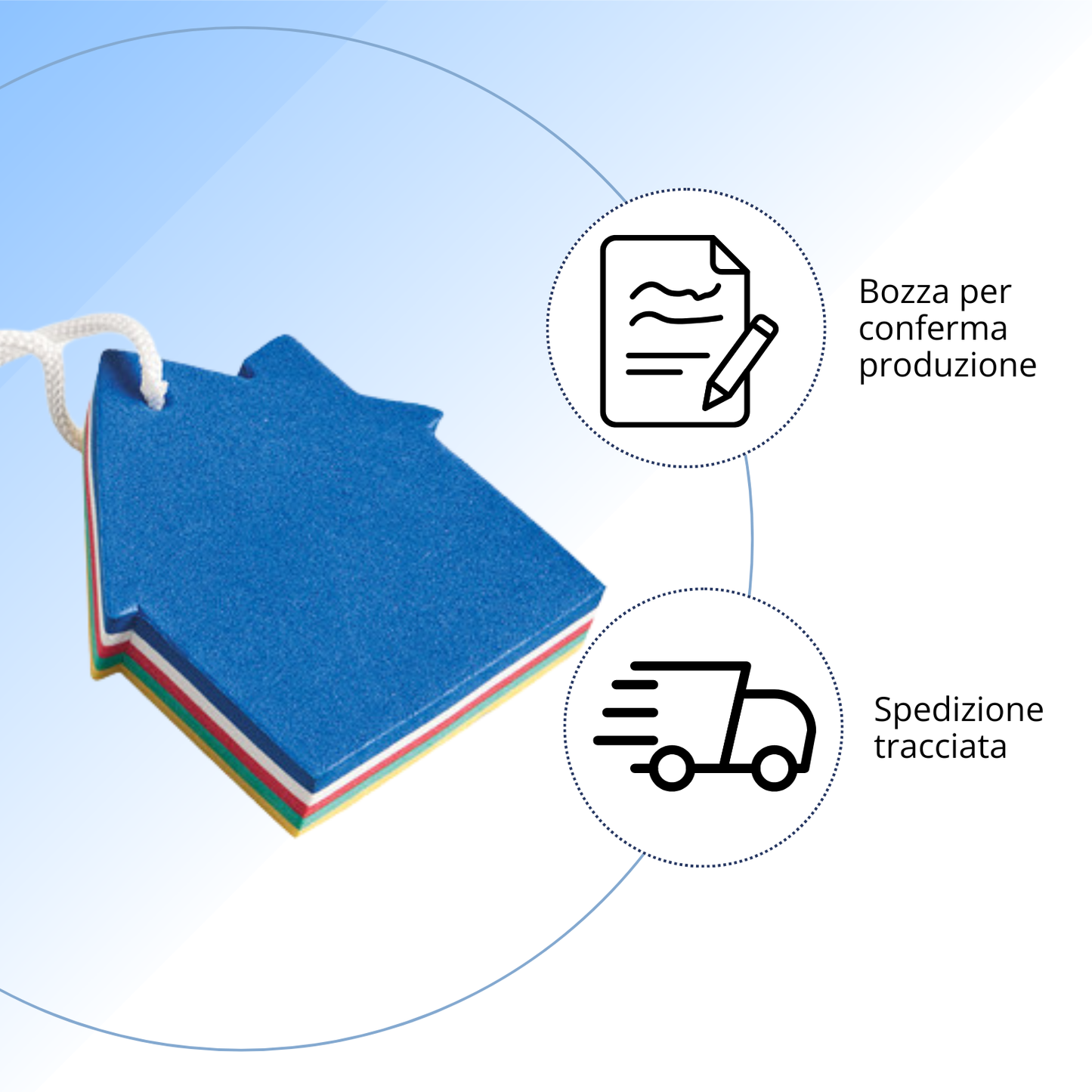 Portachiavi galleggianti personalizzati | Cod. PE392