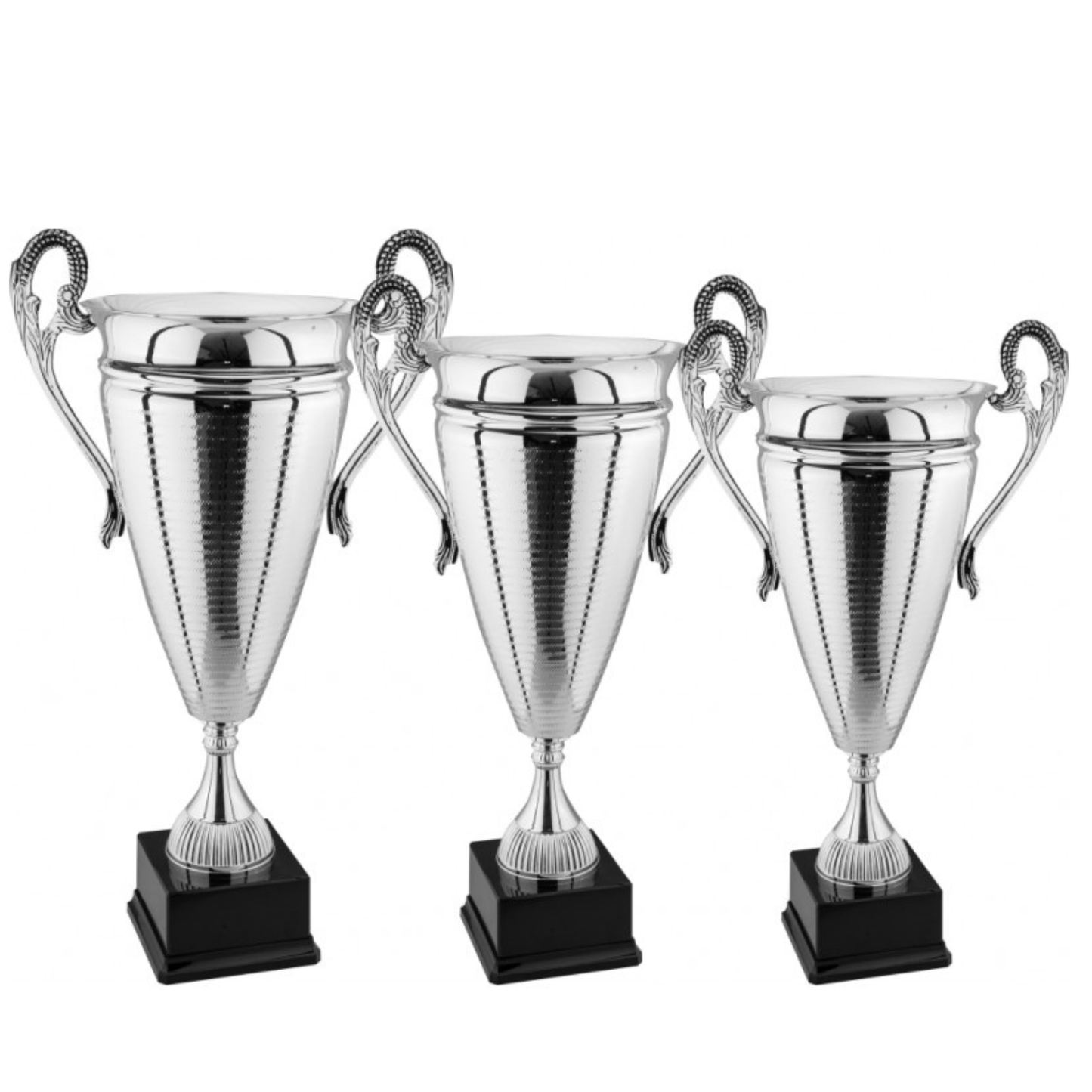 Tris di premiazioni personalizzate con manici 72 - 66 - 61 cm | Cod. 1.069