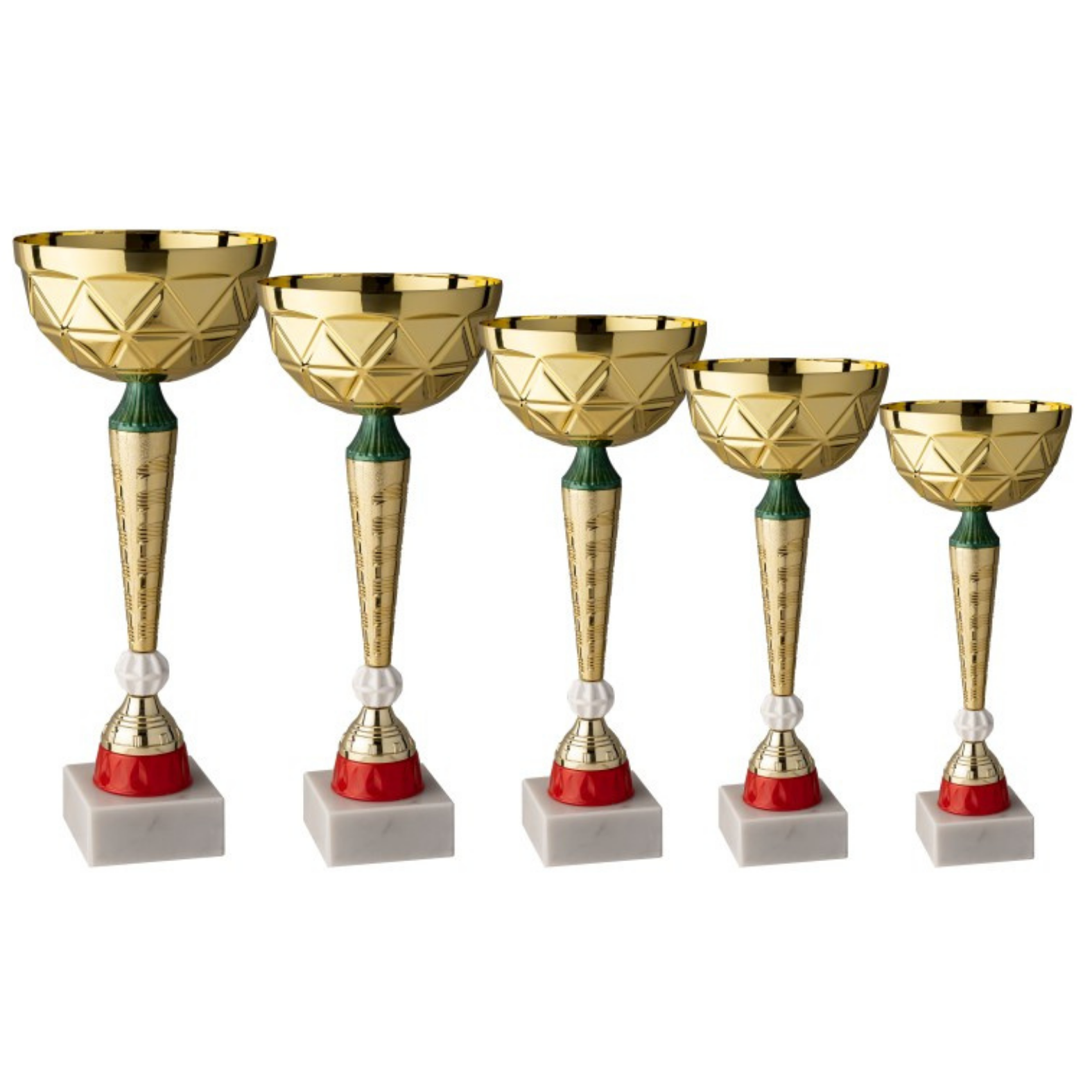 Set di coppe trofeo personalizzate | Cod. 11.169G