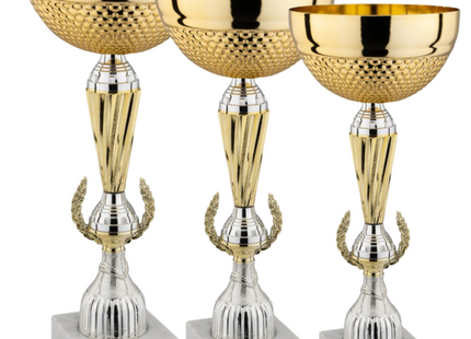 Tris di premiazioni personalizzate 40 - 37 - 35 cm | Cod. 11.509T
