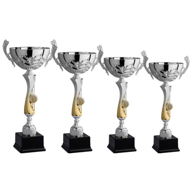 Set 4 Trofei tricolore da 49 - 46 - 43 - 41 cm | Cod. 6.049