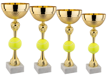 Set 4 Coppe da 44 - 40 - 36 - 32 cm per Calcio | Cod. 9.049GT