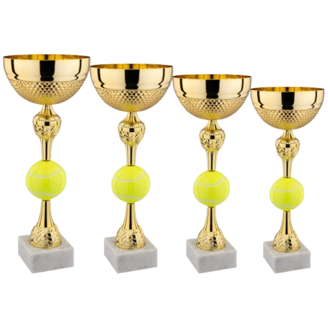 Set 4 Coppe da 44 - 40 - 36 - 32 cm per Calcio | Cod. 9.049GT
