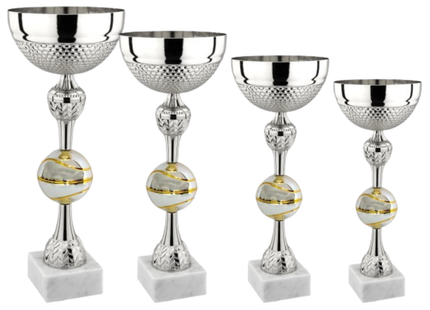 Set 4 Coppe da 44 - 40 - 36 - 32 cm per Basket | Cod. 9.049SB