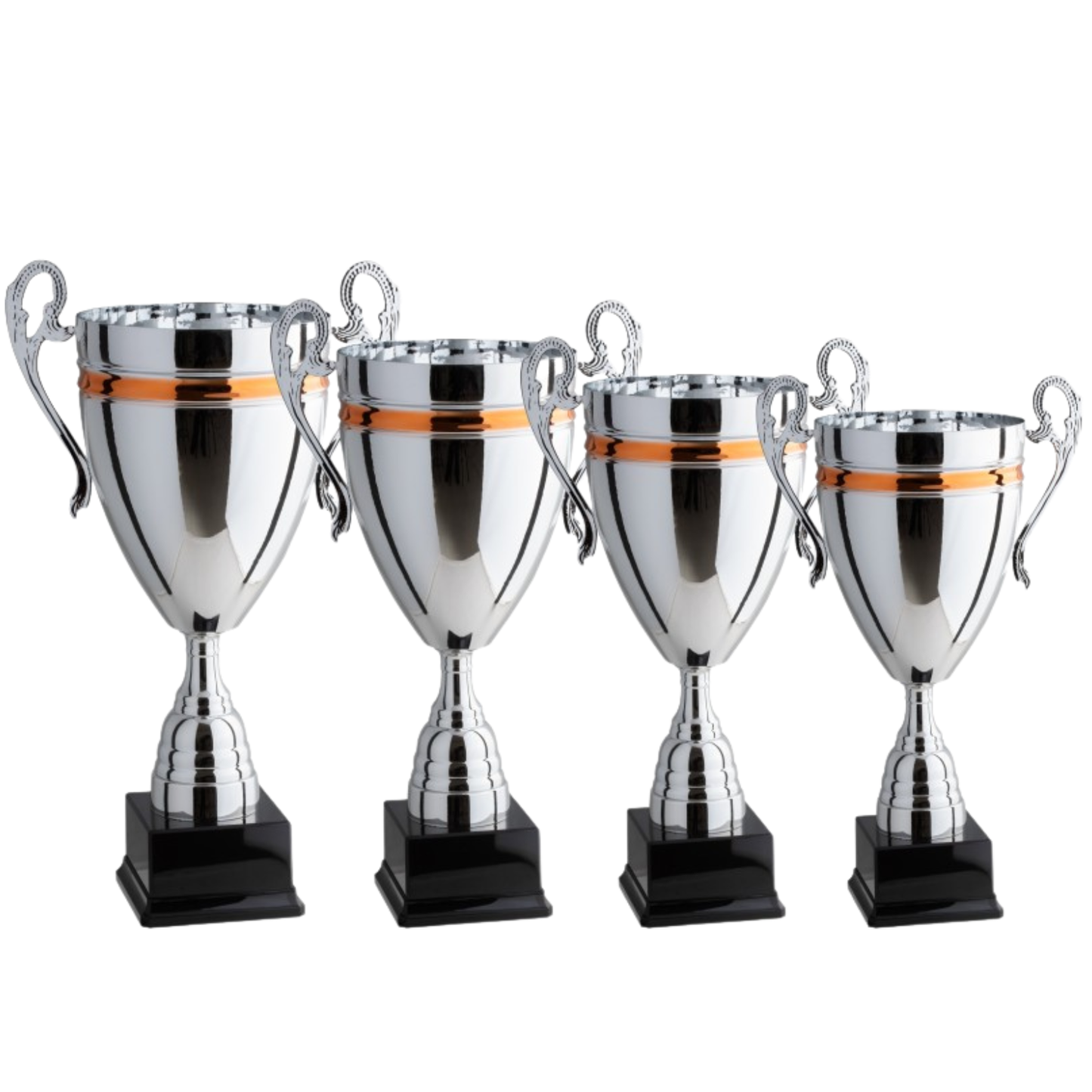 Set 4 Trofei con manici da 53 - 47 - 42 - 38 cm | Cod. 1.265