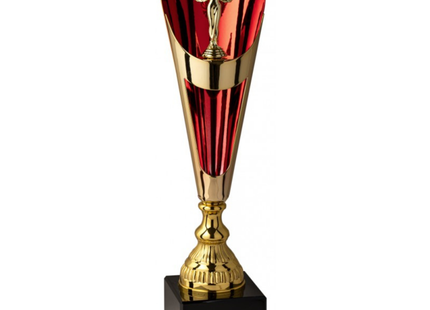 Trofeo in metallo da 36 cm con Vittoria | Cod. 6.483