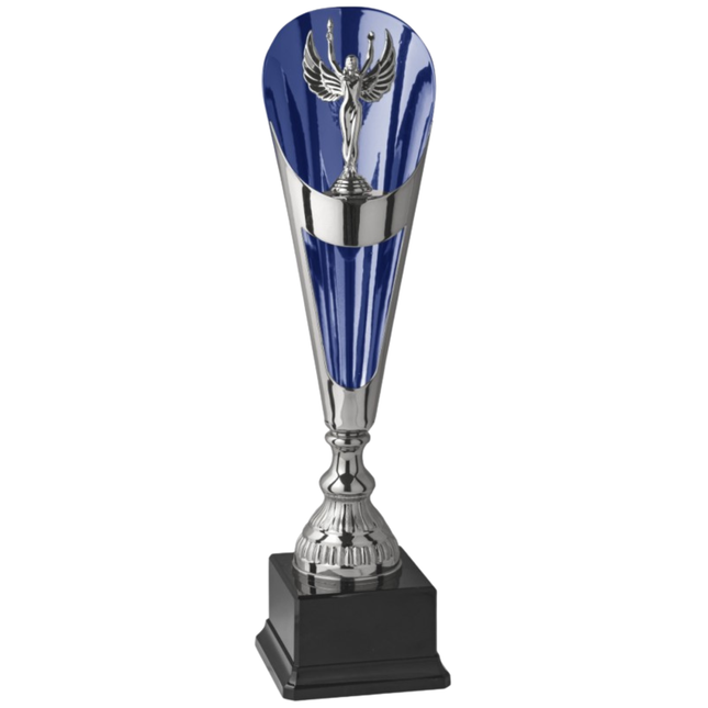 Trofeo in metallo da 38 cm con Vittoria | Cod. 6.492