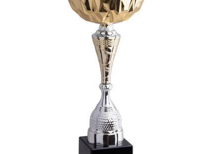 Coppa da 30 cm gold con tazza in metallo | Cod. 9.054G