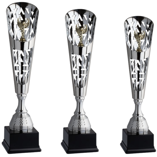 Tris di trofei personalizzati 56 - 51 - 49 cm | Cod. 4.079