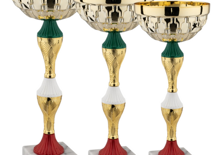 Tris di premiazioni personalizzate 30 - 27 - 24 cm | Cod. 12.941G