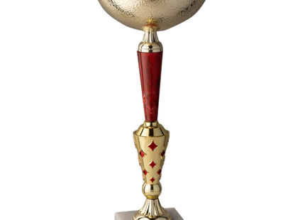 Coppa da 34 cm con base in marmo | Cod. 11.153G
