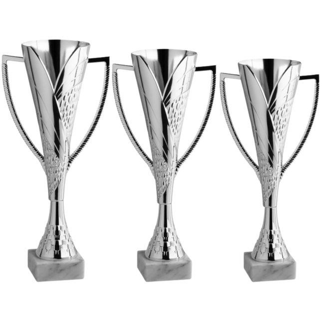 Tris di premiazioni economiche 36 - 35 - 34 cm | Cod. 12.289