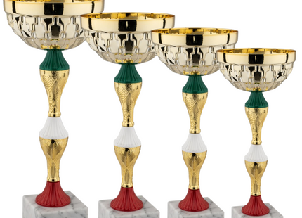 Set 4 premiazioni da 37 - 34 - 30 - 27 cm | Cod. 12.942G