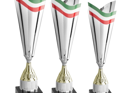 Tris di trofei personalizzati 57 - 52 - 46 cm | Cod. 3.111-T
