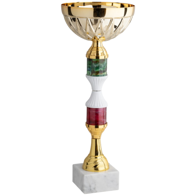 Coppa da 31 cm con base in marmo | Cod. 12.044G