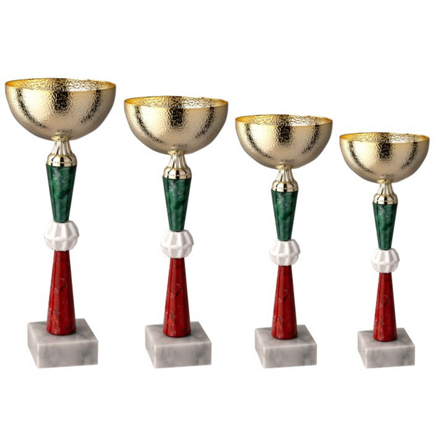 Set di coppe trofeo personalizzate | Cod. 12.259G