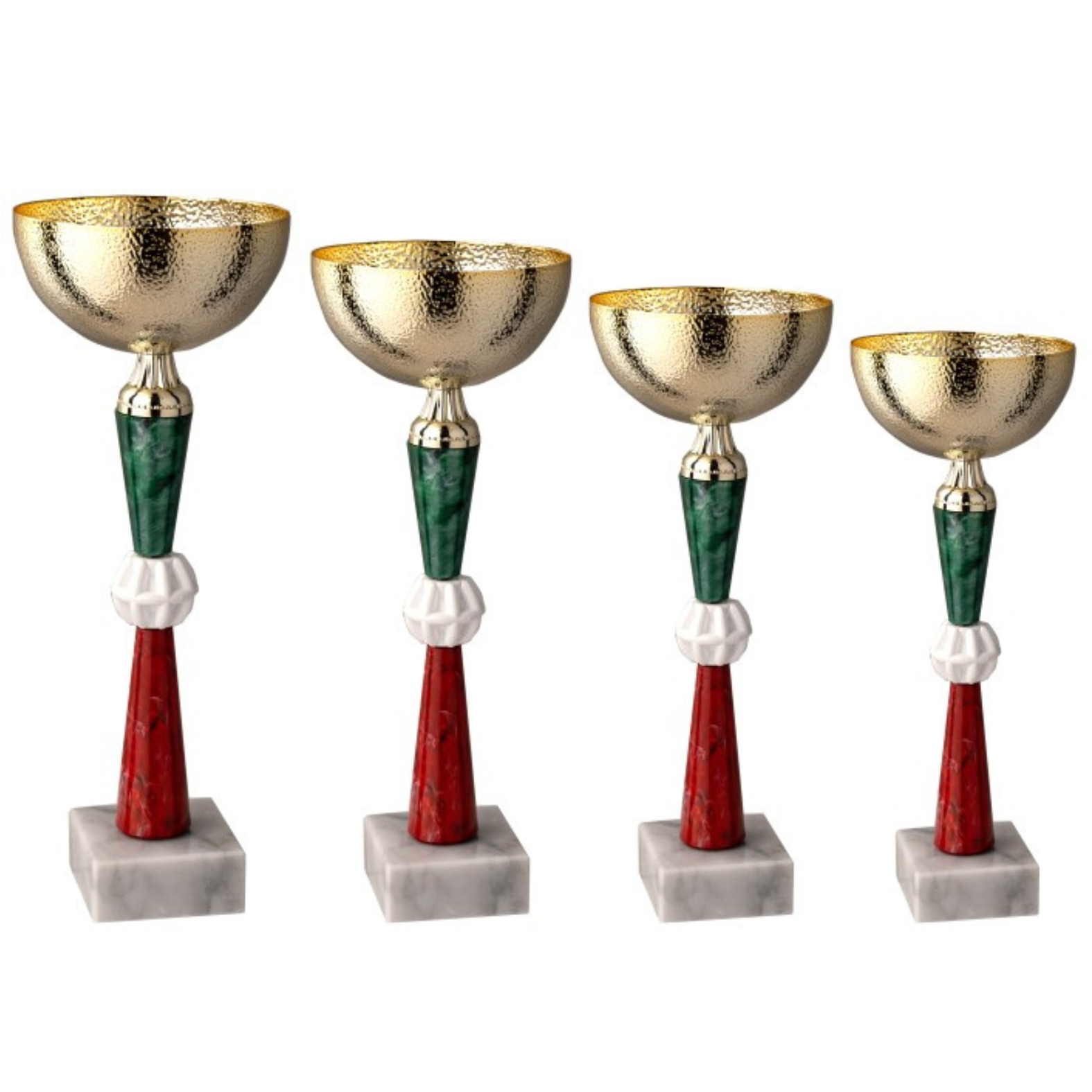 Set di coppe trofeo personalizzate | Cod. 12.259G