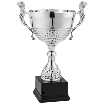 Trofeo in metallo da 38 cm con manici | Cod. 7.501
