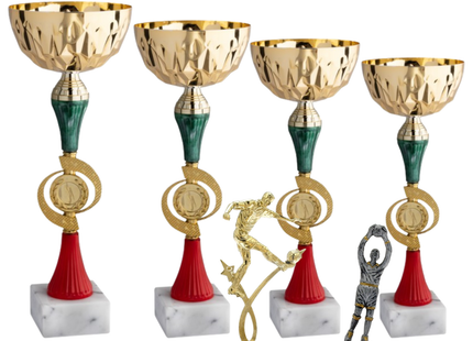 Set completo 6 pezzi premiazioni calcistiche gran risparmio | Cod. Saturno