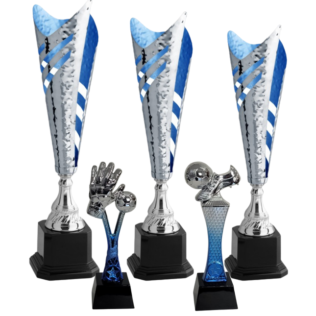 Set completo 5 pezzi premiazioni calcistiche | Cod. Venere