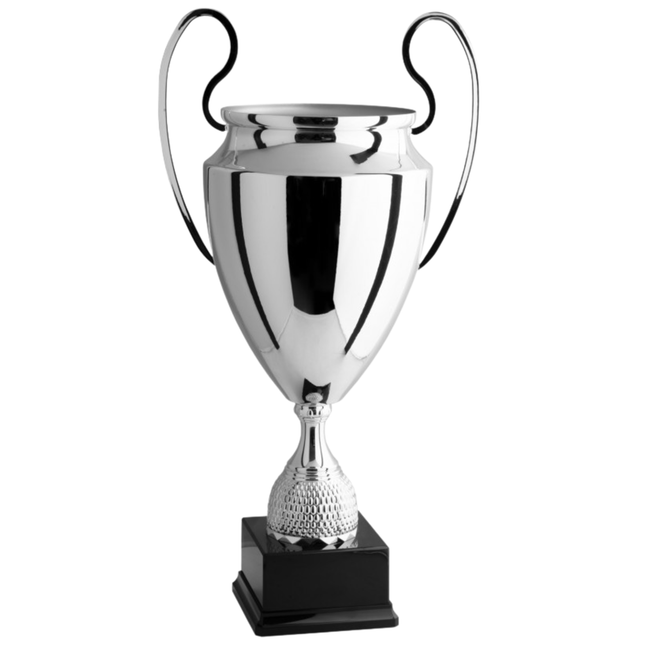Trofeo con manici 59 cm da 2,6 Kg stile Champions League in metallo | Cod. 1.002