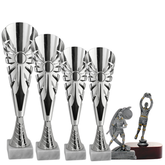 Set completo 6 pezzi premiazioni calcistiche gran risparmio | Cod. Marte 2
