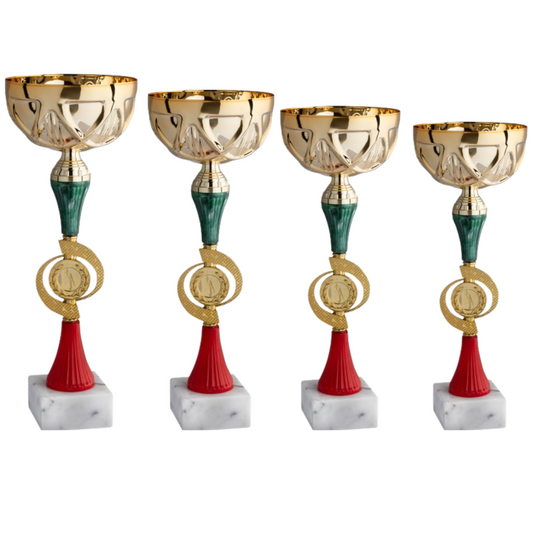 Set 4 premiazioni da 40 - 37 - 35 - 33 cm | Cod. 12.029G